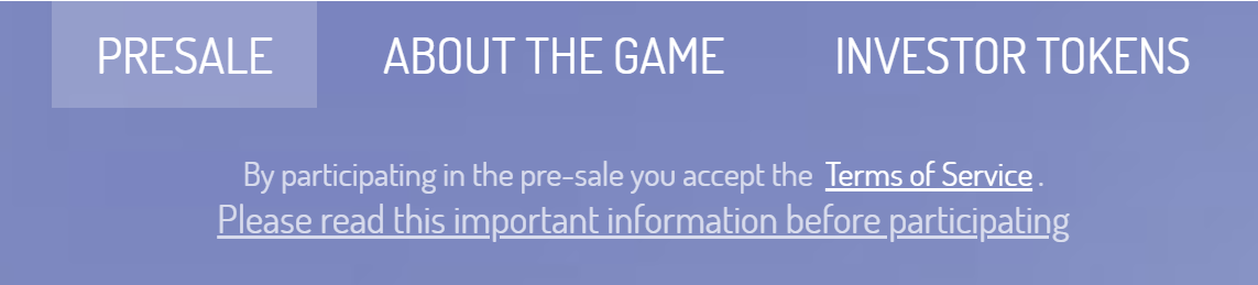 presale