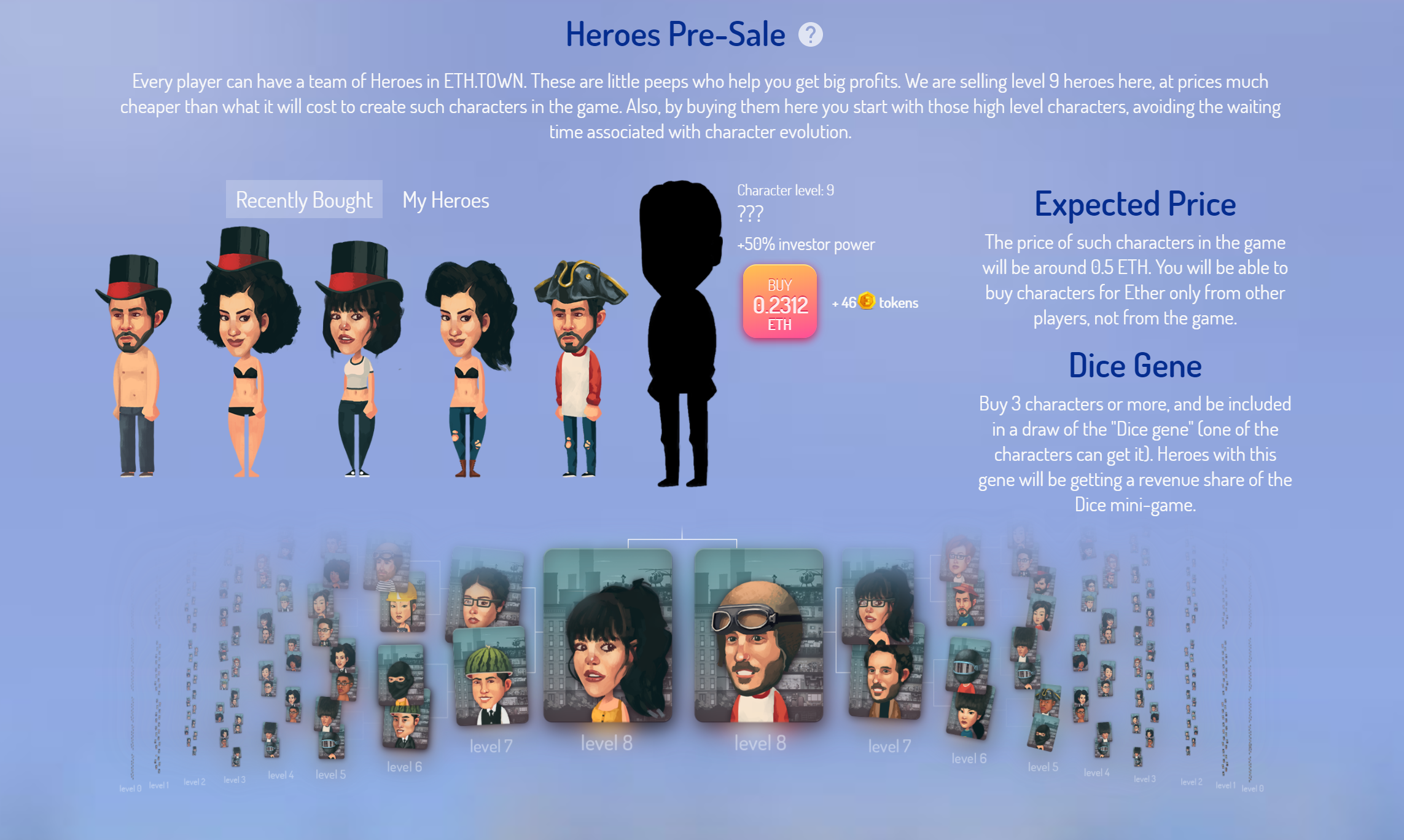 heroes presale