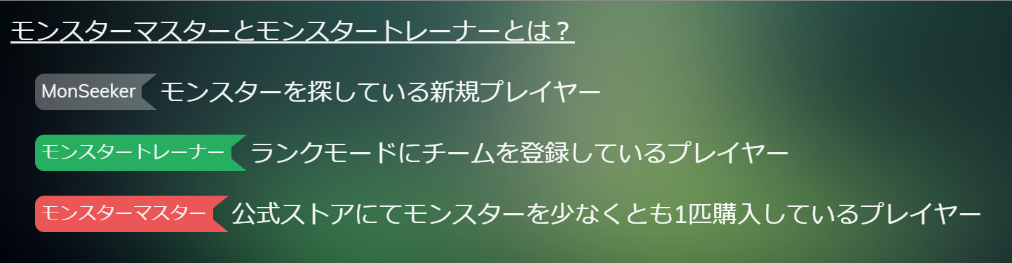 イーサエモン プレイヤーランク