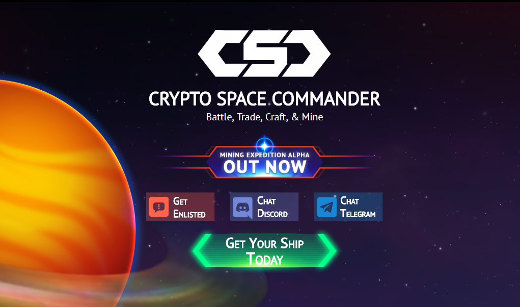 クリプトスペースコマンダー(CSC) とは?始め方と遊び方を解説 クリプトスペースコマンダー(CSC) とは?始め方と遊び方を解説
