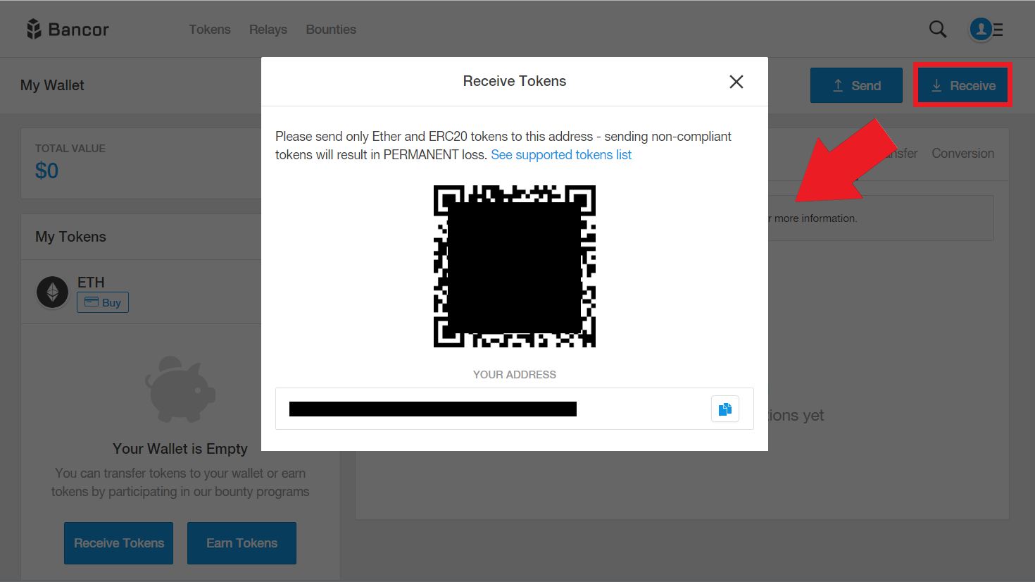 バンコール Bancor 使い方 登録