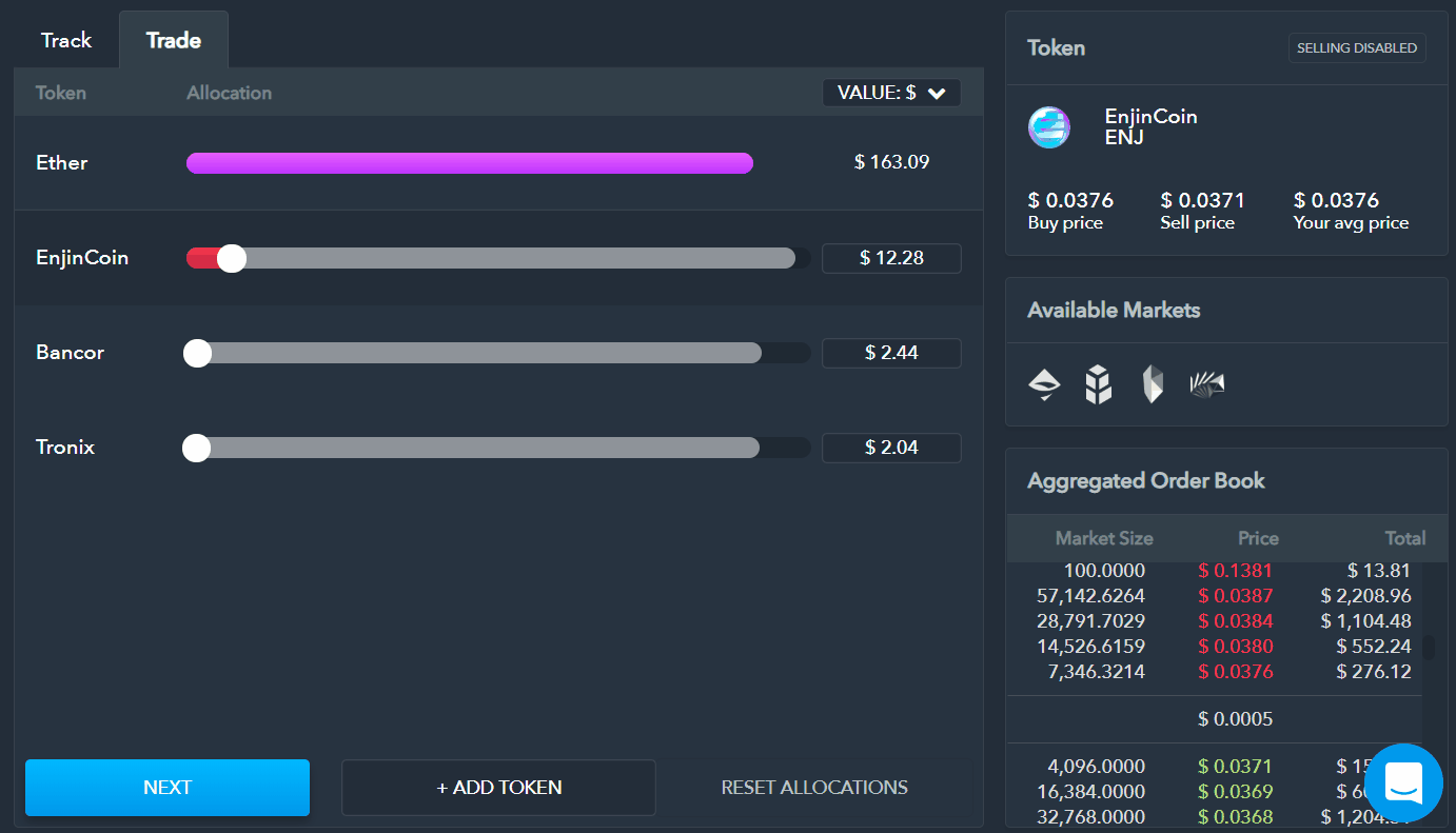 Totle 始め方 使い方 登録方法 分散型取引所 DEX