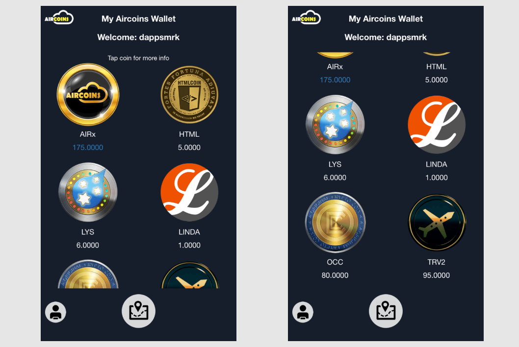 Aircoins 稼いだ 稼ぐ 仮想通貨 小ワザ 裏技