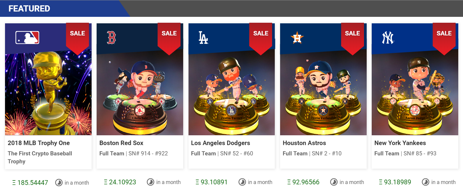MLB CryptoBaseBall プレセール 仮想通貨ゲーム Dapps ブロックチェーンゲーム ゲームシステム 概要