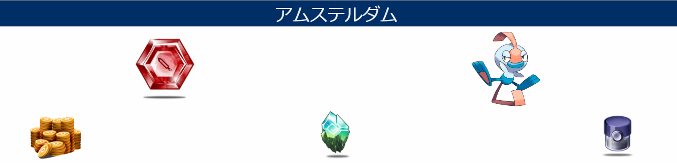 イーサエモン etheremon アイテムドロップ 伝説 アドベンチャーモード