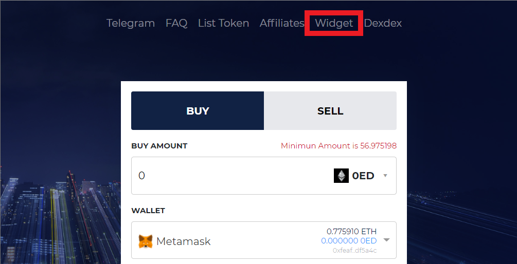 EASY TRADE dexdex 分散型取引所 DEX 使い方