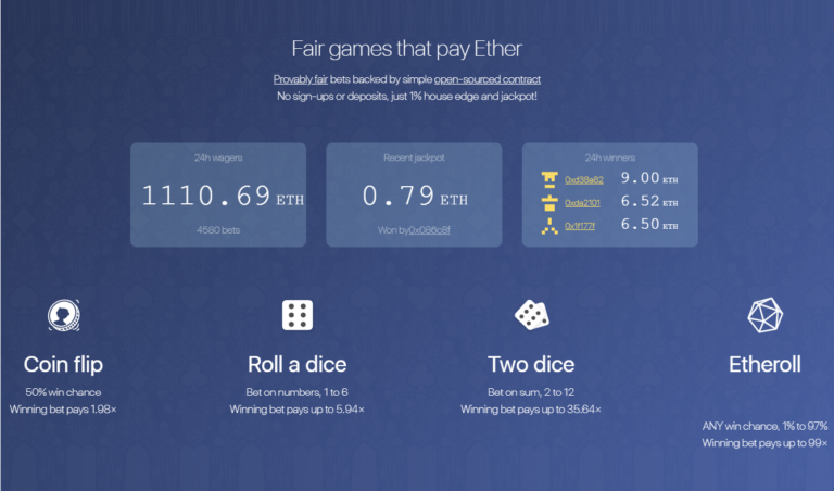 dice2win|仮想通貨を賭けるDappsの始め方と遊び方 dice2win|仮想通貨を賭けるDappsの始め方と遊び方
