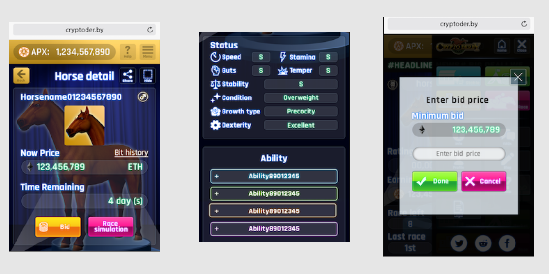 クリプトダービー プレセール 公式発表 概要 CryptoDerby