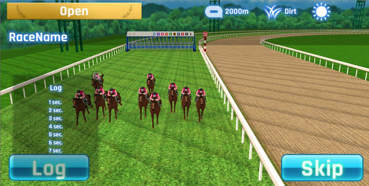 クリプトダービー CryptoDerby レース 攻略 ステータス コース