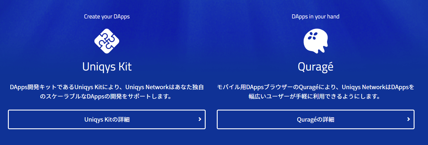 Uniqys Network モバイルファクトリー モバファク ビットファクトリー Dapps ブロックチェーンゲーム