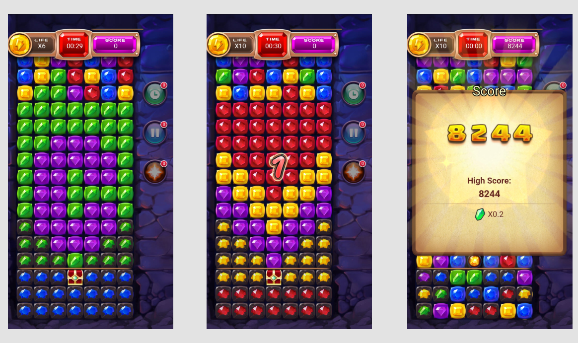 Krypton ブロックチェーンゲーム android Dapps アプリ