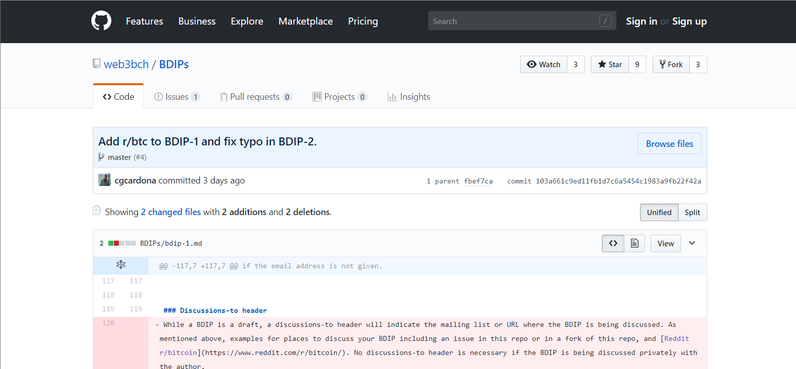 BCH ビットコインキャッシュ BDIP Dapps 技術提案書