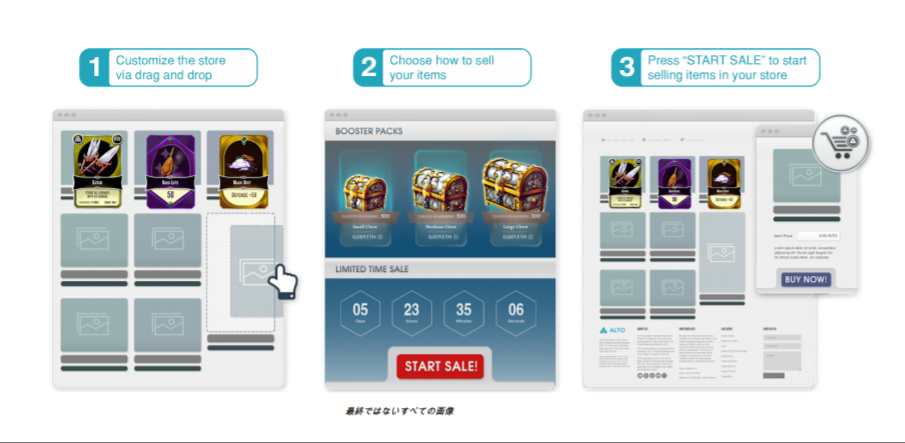 Alto.io Dapps ゲーム ブロックチェーン プラットフォーム 開発