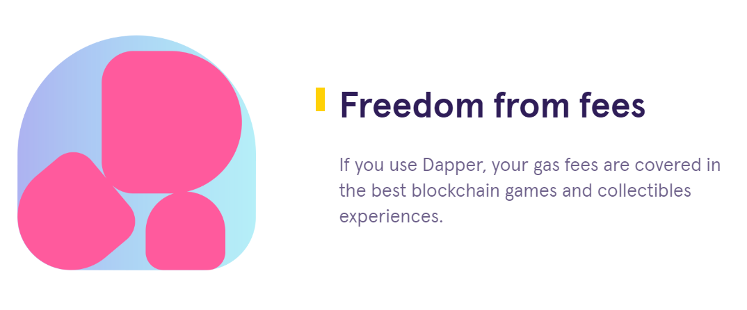 Dapper ウォレット 特徴 ガス代 登録 概要