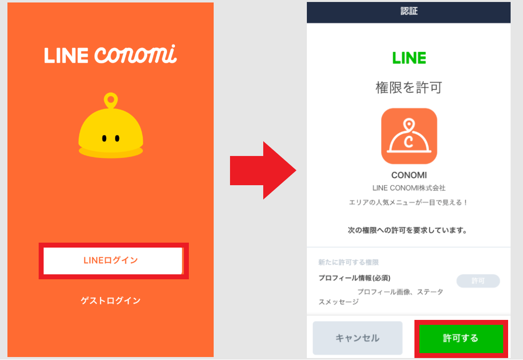 LINE CONOMI　ライン　Dapps ラインポイント　使い方