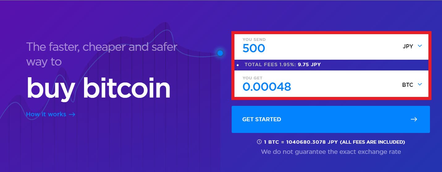 仮想通貨 クレジット購入 カード BTCXE