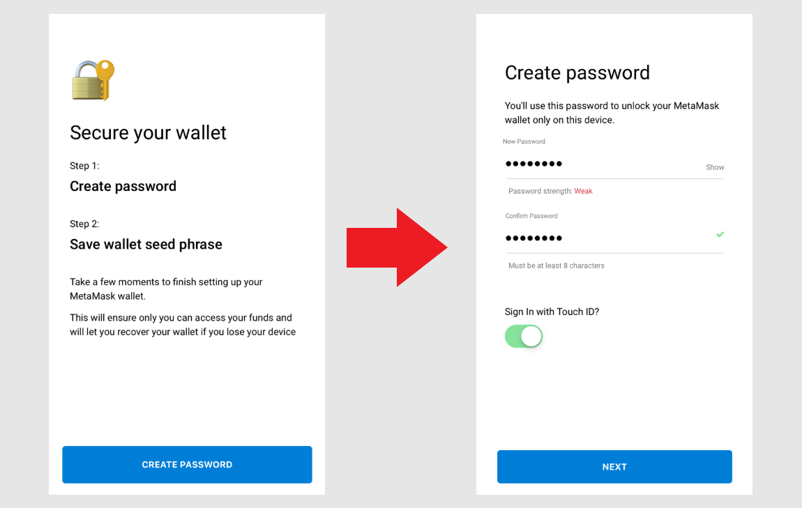 メタマスク アプリ 使い方 Metamask スマホ インストール