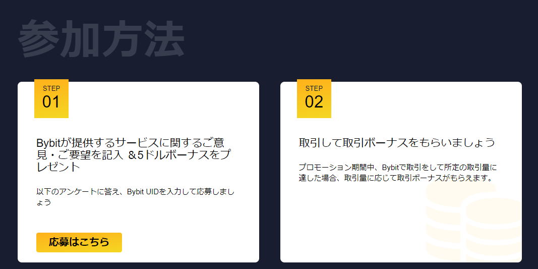 バイビット bybit 取引 キャンペーン