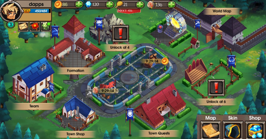 フォレストナイト Forest Knight アプリ