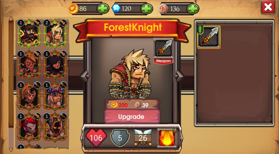 フォレストナイト Forest Knight アプリ
