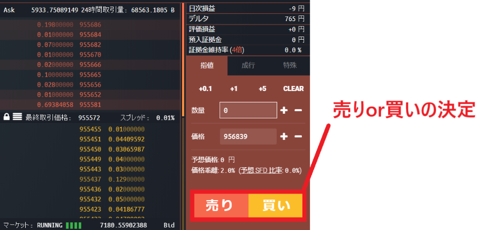 ビットフライヤー　購入方法　使い方　bitFlyer　レバレッジ