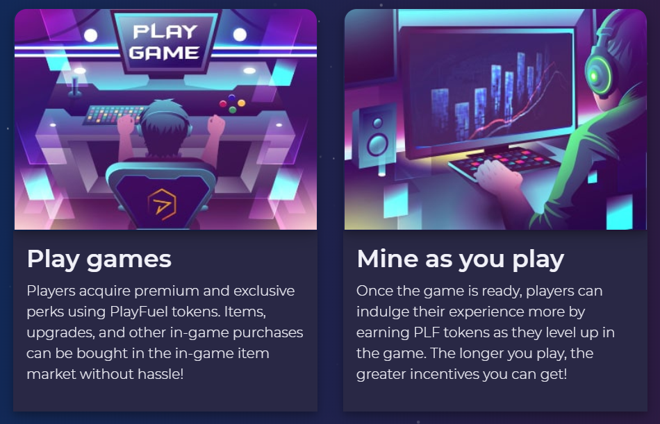 PlayFuel ブロックチェーンゲーム PFL