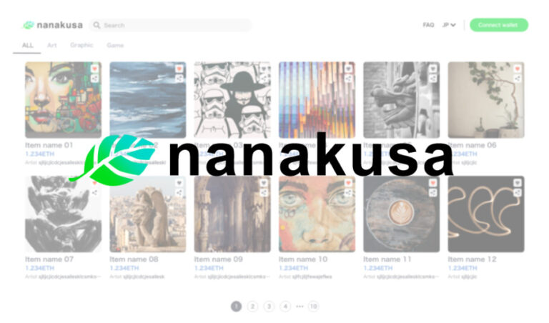 NFTマケプレ「nanakusa」公認クリプトアーティストの審査受付を開始 NFTマケプレ「nanakusa」公認クリプトアーティストの審査受付を開始