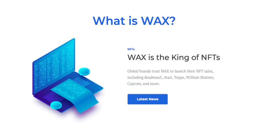 WAX プラットフォーム　NFTマーケット　使い方