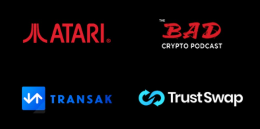 ATARI　BAD CryptoPodcast　TrustSwap　TRANSAK