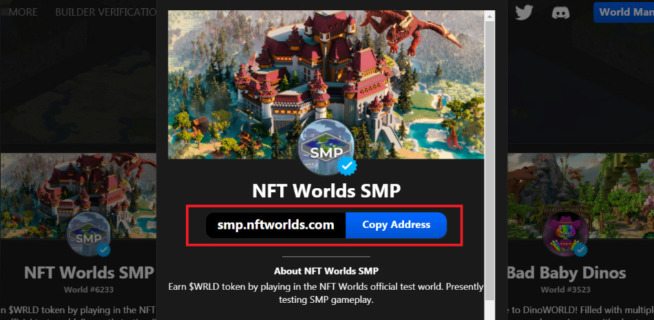 NFT Worlds SMP