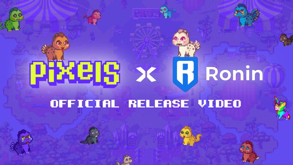 Pixels is Live on Ronin Network