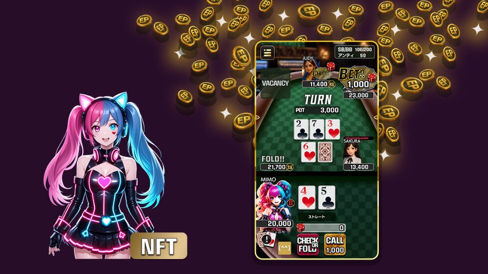 キャラクターとゲームプレイ画面
