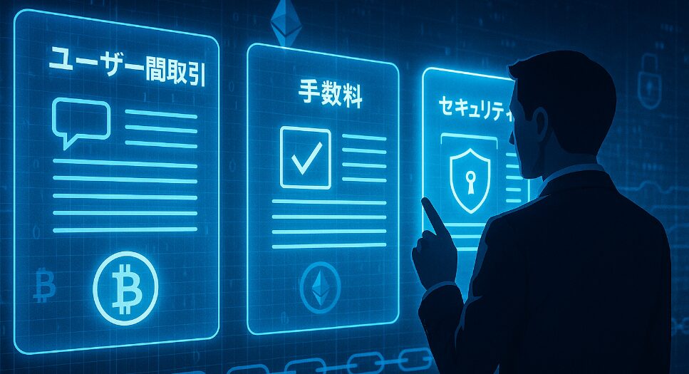 取引所を選ぶポイントの解説