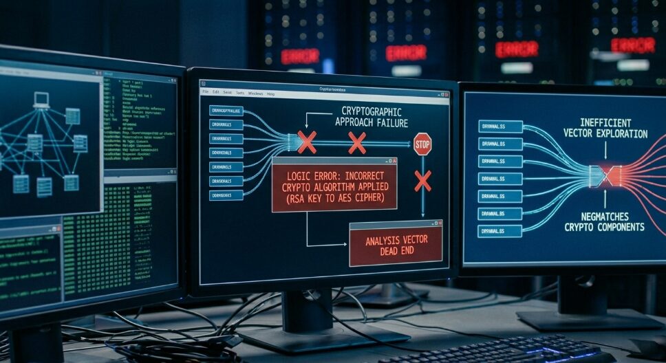 PC画面でエラーが出ている様子